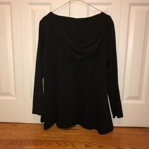 long sleeve strappy long sleeve shirt